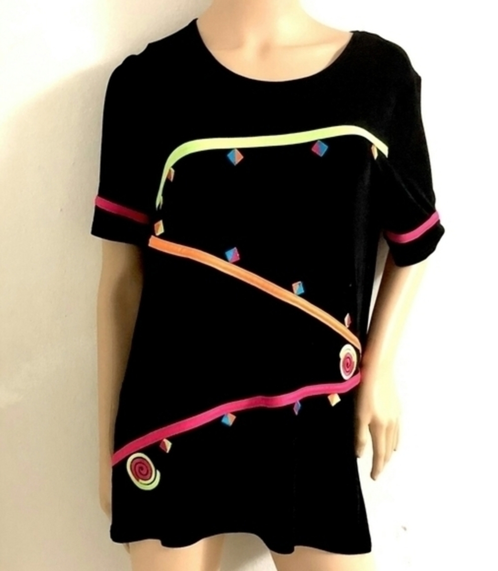 Kokomo vintage stretch travelers women’s blouse top size M